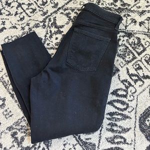Abercrombie and Fitch The Skinny High Rise Curve Love Jeans Black